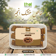 Premium Dry Figs- Organic Dried Anjeer Afghani ( Non Sulphur)