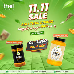Acacia Honey 500g + Cow Desi Ghee 1kg