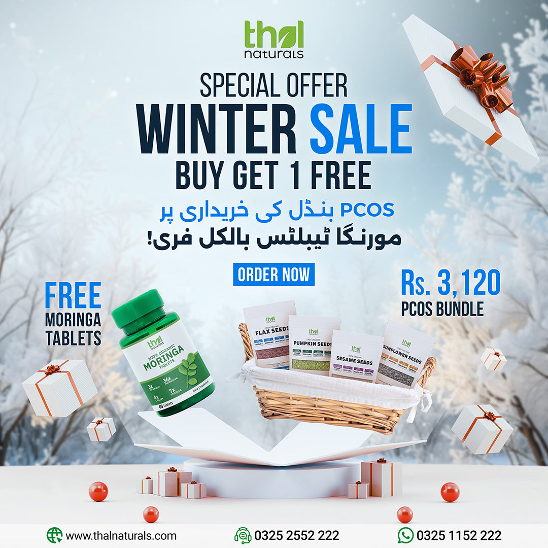 PCOS Bundle + Moringa Tablets Free