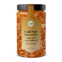 Gold Nuts Saffron Honey