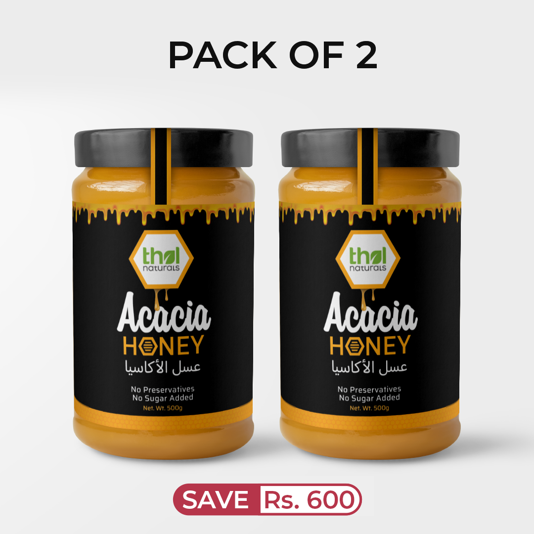 100% Pure Acacia Honey | پھلای شہد
