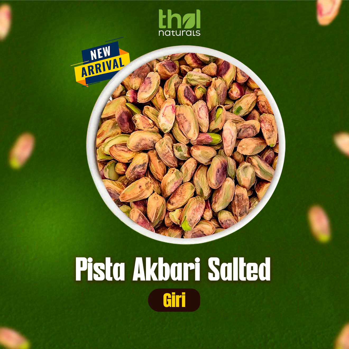 Pista Akbari - Girri - Non salted